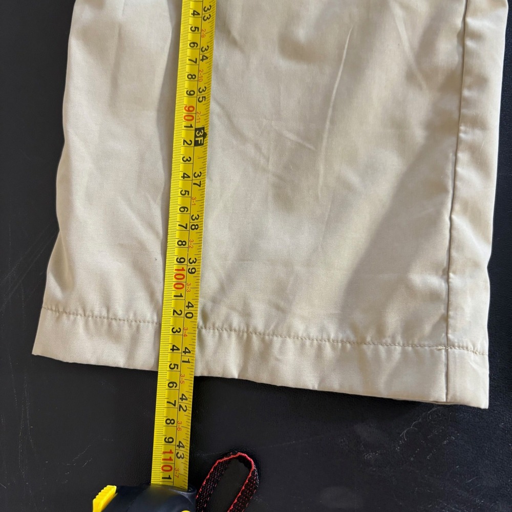 Y2K Nike Wide Leg Lightweight Hiking Pants Womens Size M Tan Gorpcore Utility - Picture 14 of 16